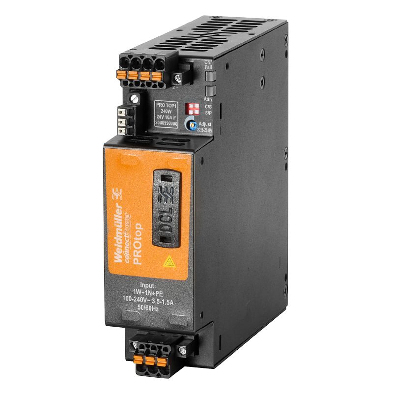 2568990000 - 240W 24V Switch-Mode Power Supply, 125mm Depth, UL Certified