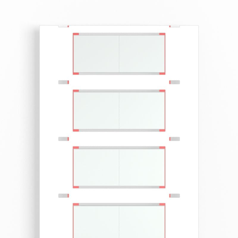 2437710000 - White Polyolefine Cable Markers, 4.2-12.7mm, 25.4 x 20.9mm (Pack of 1000)