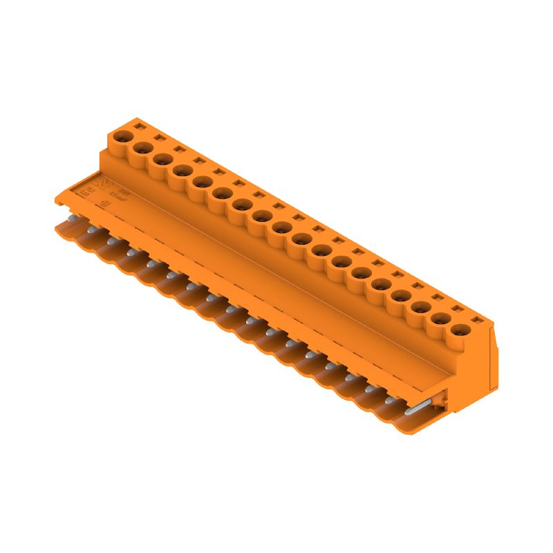 1644850000 - 5.08mm 18-Pole Male Plug Connector with 180° Angle (Pack of 18)