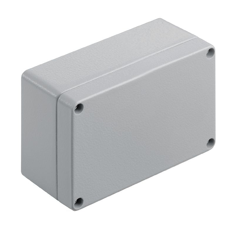 9529150000 - Aluminium Enclosure 80mm x 125mm x 57mm, Silver Grey (Pack of 5)