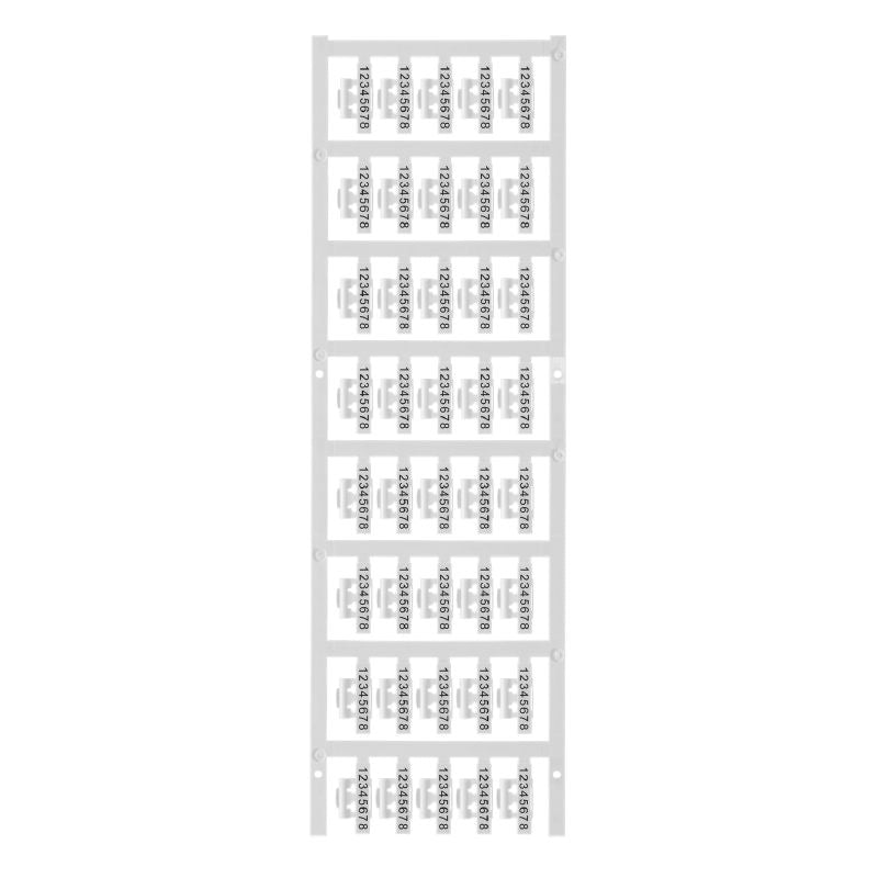 1025560000 - Polyamide Markers for 3.5-7mm Cables, Customizable Colors (Pack of 16)