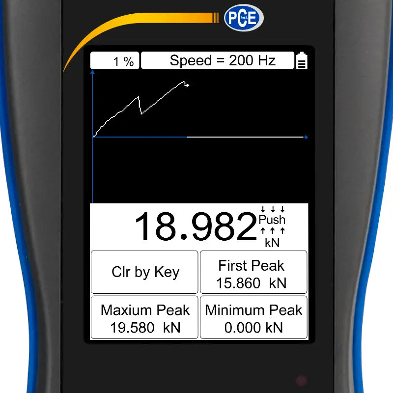 PCE-DFG N 20K - High-Resolution Force Gage with USB & External Load Cell