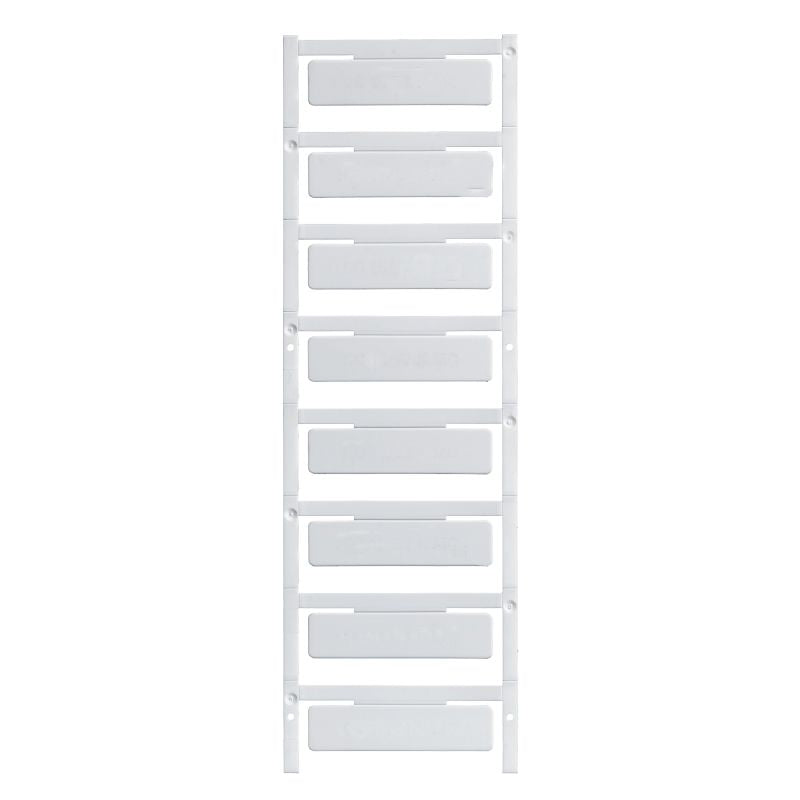 1877310000 - 15x60mm White Clip Card with Double-Sided Adhesive (Pack of 40)