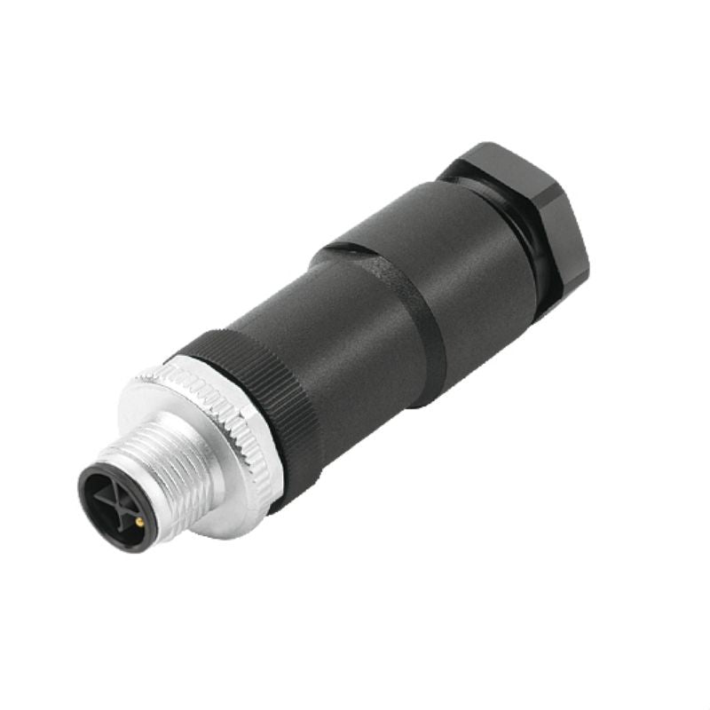 1391990000 - M12 Field-Attachable Connector, IP67, 8-10mm Cable Size