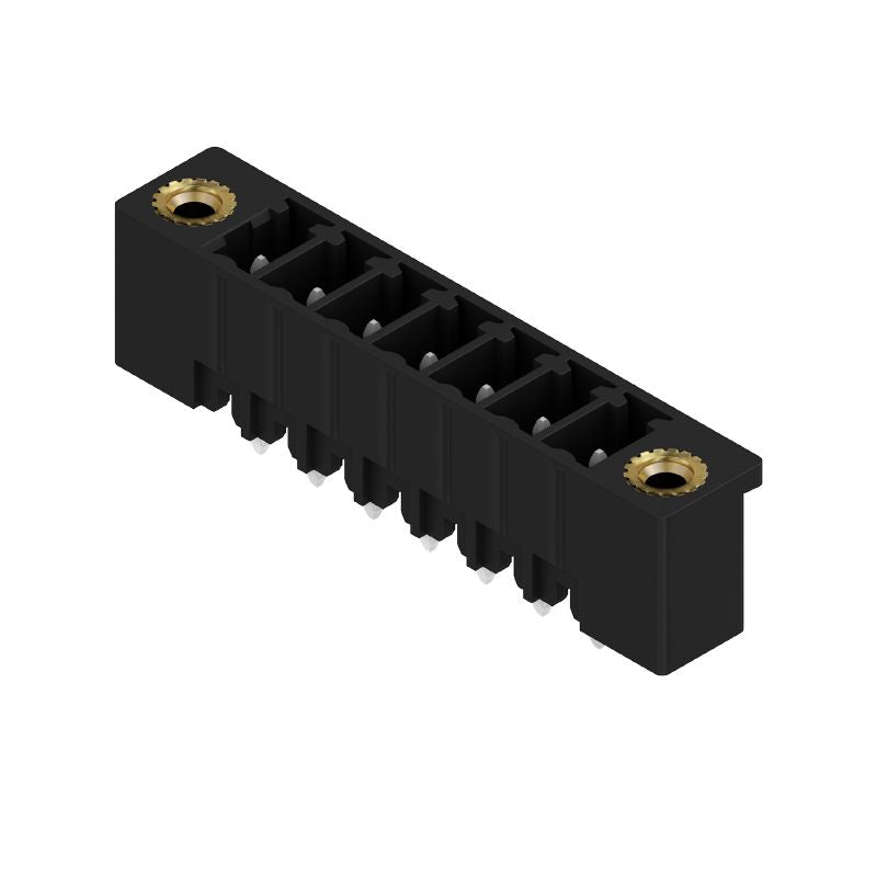 1837010000 - 7-Pole 3.81mm Male Header Connector, Black, 180° Angle (Pack of 48)