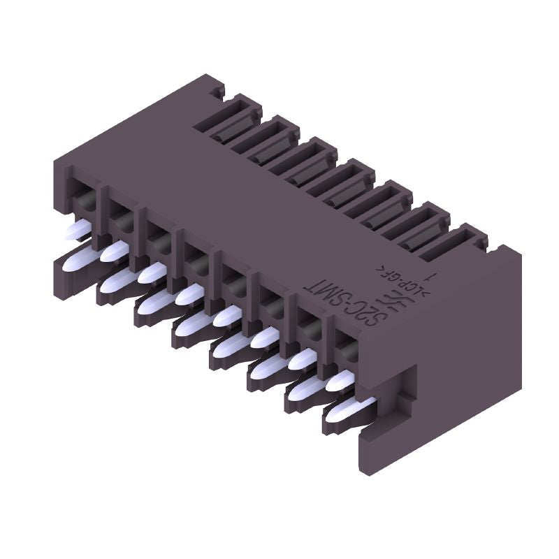 1290470000 - 3.50mm 16-Pole Male PCB Connector, 180° Elbow, Tinned Pins (Pack of 60)