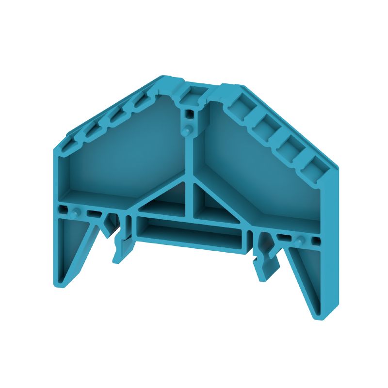 1267980000 - Blue Polycarbonate Marker Holder for TS 35x15 Rails (Pack of 20)