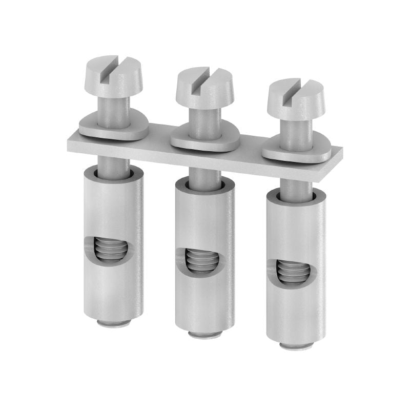 0456800000 - 41A Grey Cross-Connector, 6mm Pitch, 21.8mm Wide (Pack of 50)