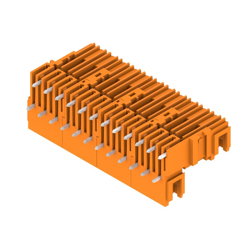 1726380000 - 24-Pole 5.08mm Male Header Connector with 90° Elbow (Pack of 10)