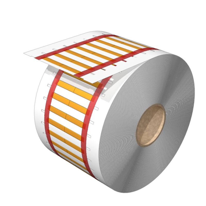 2437480000 - Yellow Cable Markers 25.4 x 4.2 mm, RoHS Compliant (Pack of 2000)