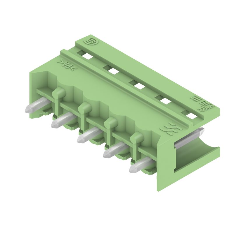1401820000 - 5-Pole 5.08mm PCB Plug Connector, 180° Angle, Tin-Coated (Pack of 50)