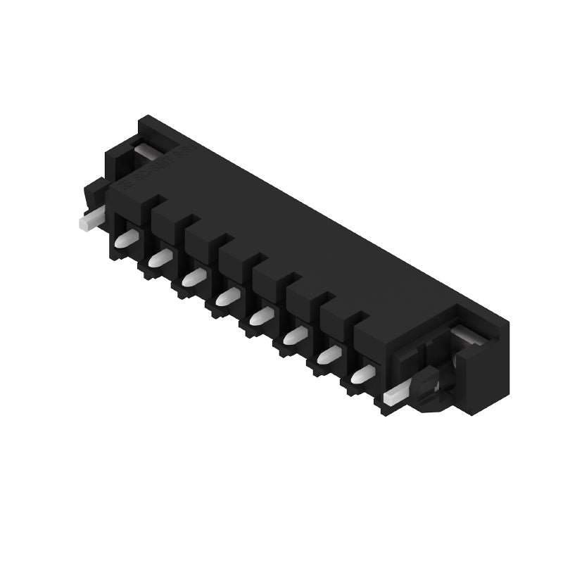 1864130000 - 3.81mm 8-Pole PCB Male Connector, Solder Flange, 180° Angle (Pack of 50)