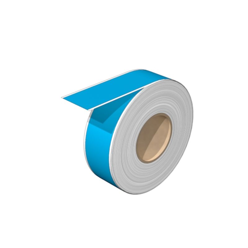2519000000 - 27mm Self-Adhesive Blue Device Marker, 30m Roll
