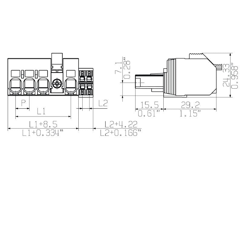 1081750000 - 7.62mm Pitch PCB Connector, 4 Poles, RoHS Compliant (Pack of 30)
