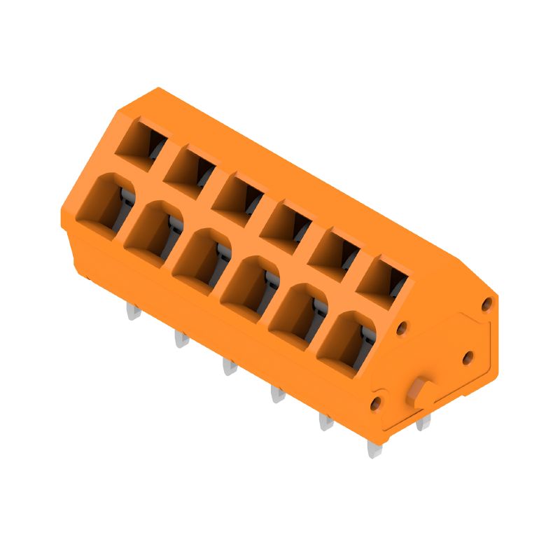 1914020000 - 5mm Pitch Terminal with 6 Poles and 3.5mm Solder Pins (Pack of 100)
