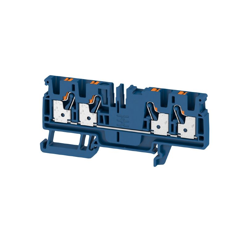 2534400000 - Compact 39.5mm Dark Blue Terminal, 4mm², 800V, 32A (Pack of 50)