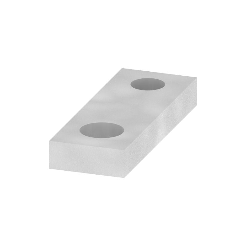 0207400000 - 2-Pole Grey Cross-Connector, 22mm Width, 47A Rated (Pack of 50)