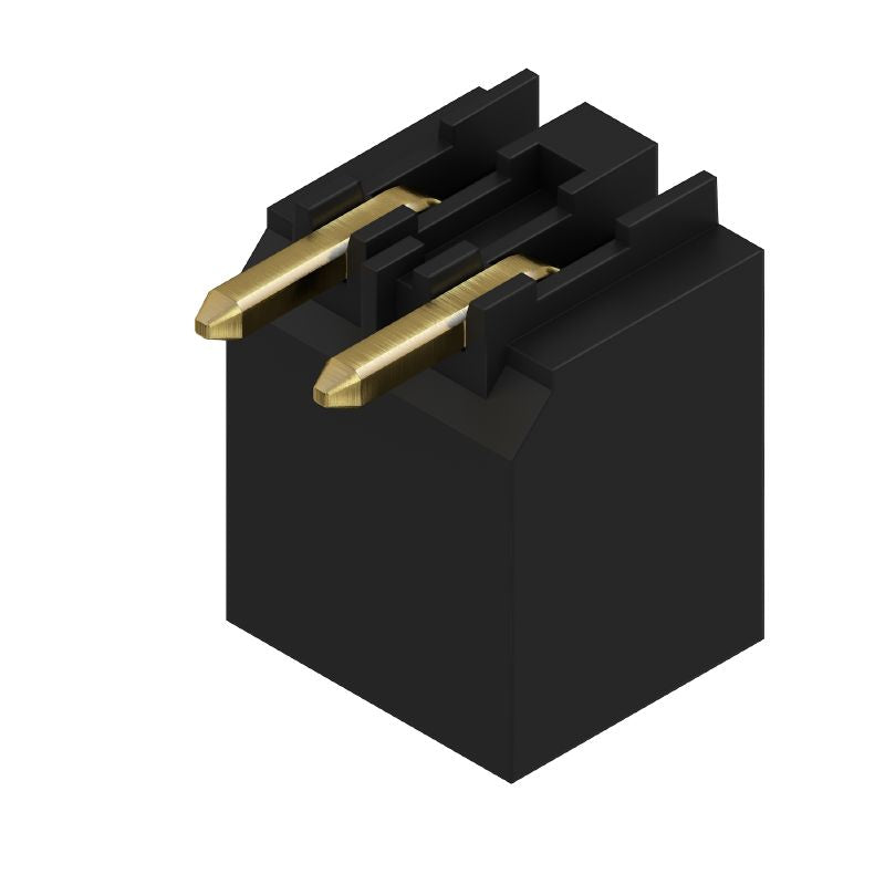 2671960000 - 3.50mm 2-Pole Gold-Plated PCB Connector, Black (Pack of 100)