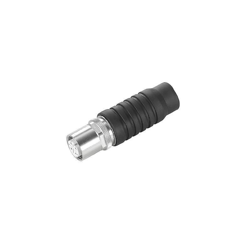 1380590000 - M12 Field Attachable Connector, IP67, Gold-Plated Contacts