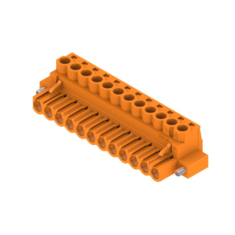 1944190000 - 5.08mm Female Plug Connector, 12 Poles, 180° Entry (Pack of 24)