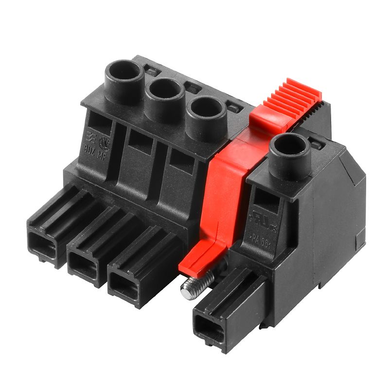 2627290000 - 4-Pole 10.16mm Pitch Female PCB Connector with 180° Clamping (Pack of 18)