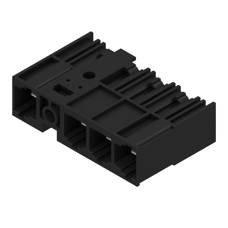 2485020000 - Black 4-Pole PCB Connector with 10.16mm Pitch, 270° Angle (Pack of 36)