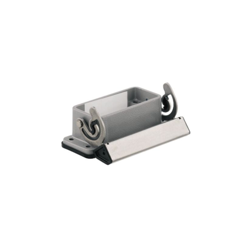 1664040000 - IP65 Diecast Aluminum Bulkhead Housing with Clamps