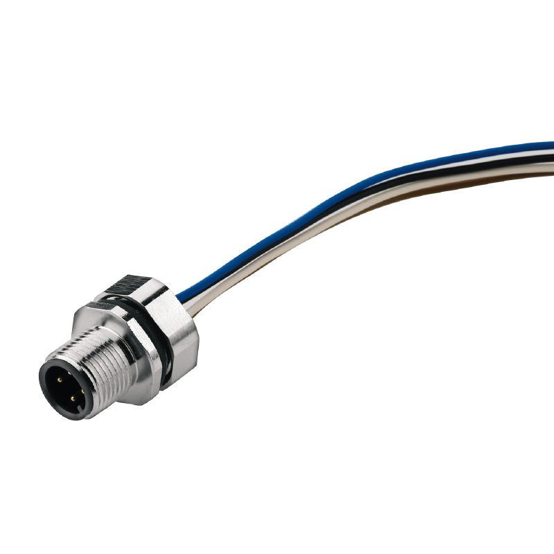 1814900000 - M12 Built-in Plug with 0.5m Cable & PG 9 Mounting