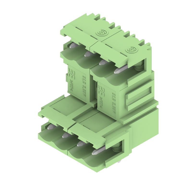 1013940000 - 5.08mm 8-Pole PCB Connector with 90° Angle and 3.2mm Pins (Pack of 50)