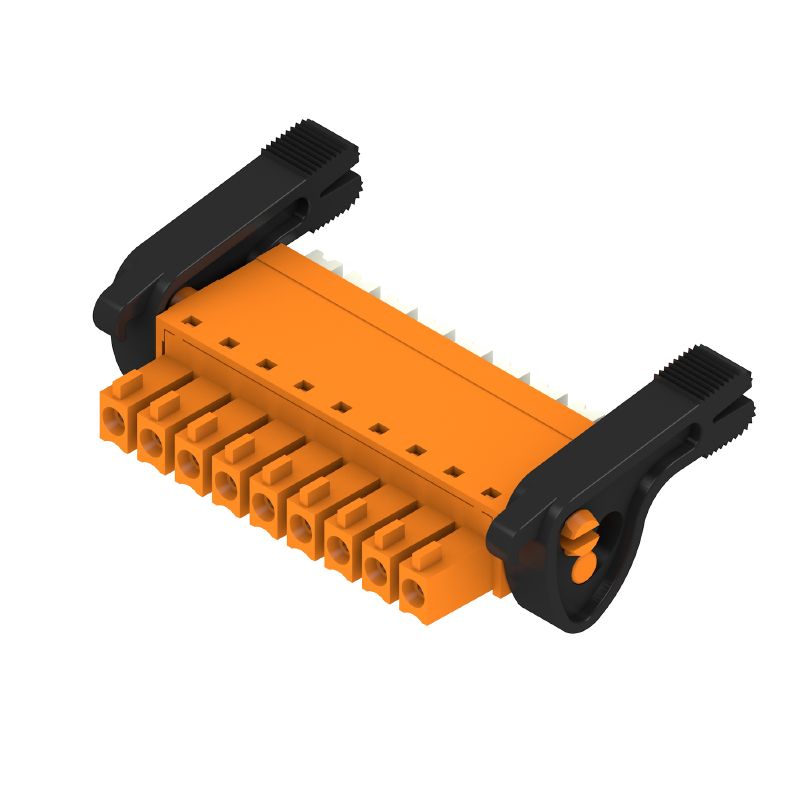 2542440000 - 3.81mm 9-Pole Female Connector, 180° PUSH IN Mechanism (Pack of 50)