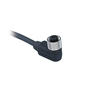 S80W-2M - 2m Halogen-Free M12 8-Pin Connection Cable, IP67 Rated