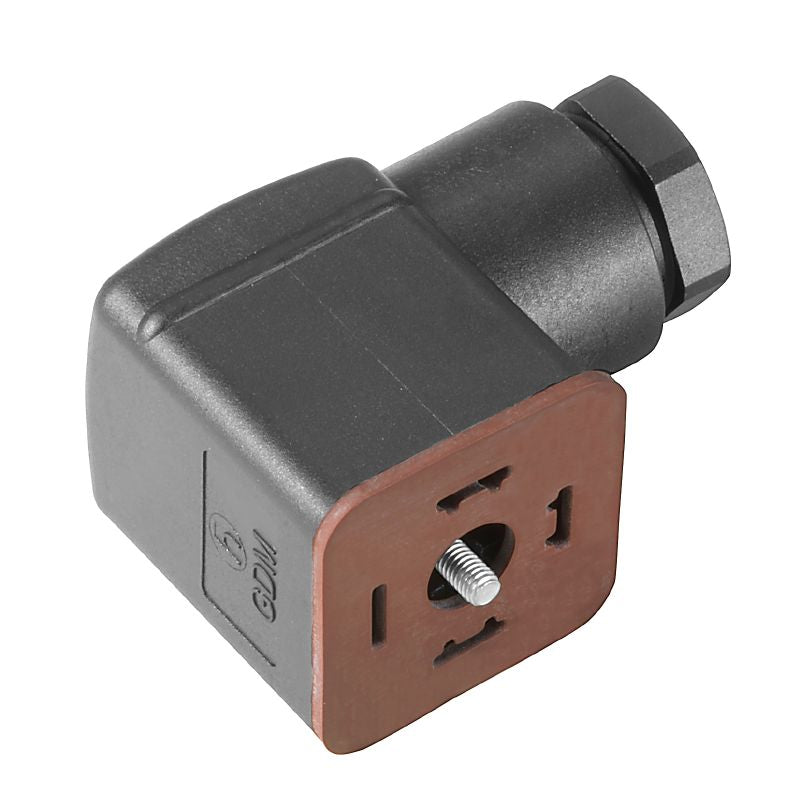 1873150000 - 230V IP65/IP67 Plug-In Valve Connector, 3 Poles, Field Assembly