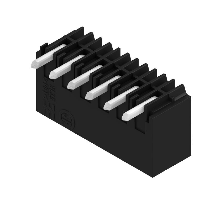 1732030000 - 3.5mm 6-Pole PCB Male Header Connector, Vertical Mount (Pack of 50)
