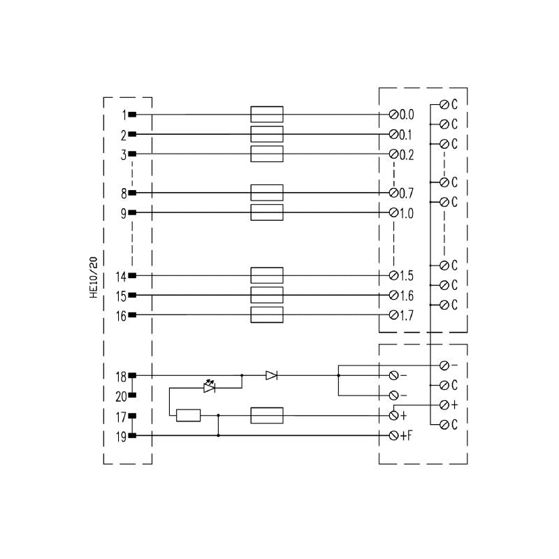 9445820000 - 2-Wire Reliable Screw Interface, 72mm Depth, RoHS Certified