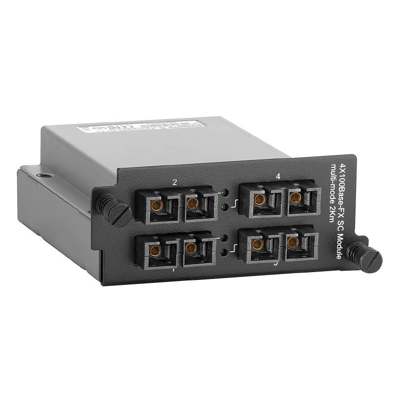 2779170000 - Fast Ethernet Media Module with 4 SC Ports, -40°C to 85°C