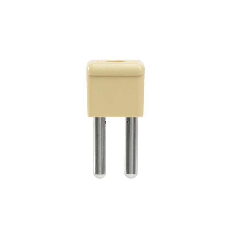 0270860000 - Beige Cross-Connector 2 Poles, 10mm Pitch, 44A Rating (Pack of 20)