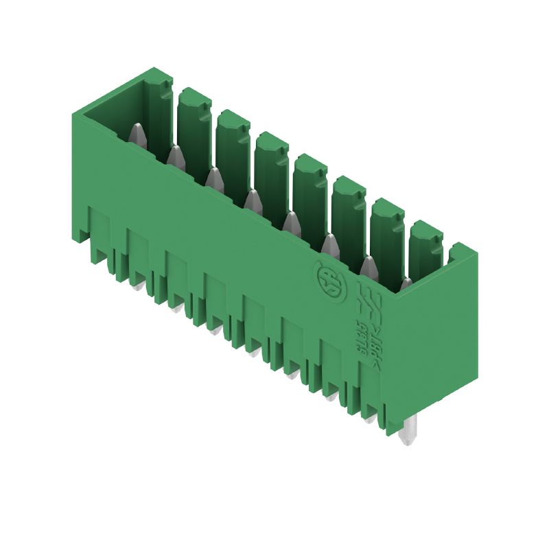 1607410000 - 3.50mm 8-Pole Male PCB Connector, THT Solder, Signal Green (Pack of 50)