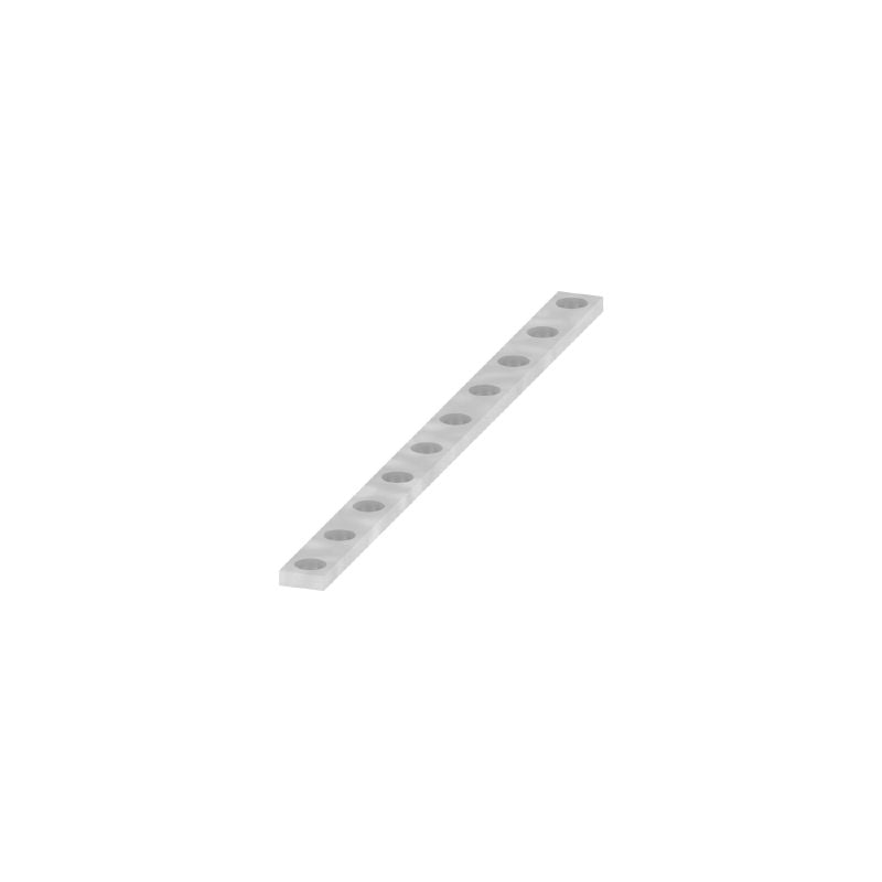 0341700000 - 10-Pole Grey Cross-Connector, 106mm, 20A Capacity (Pack of 20)
