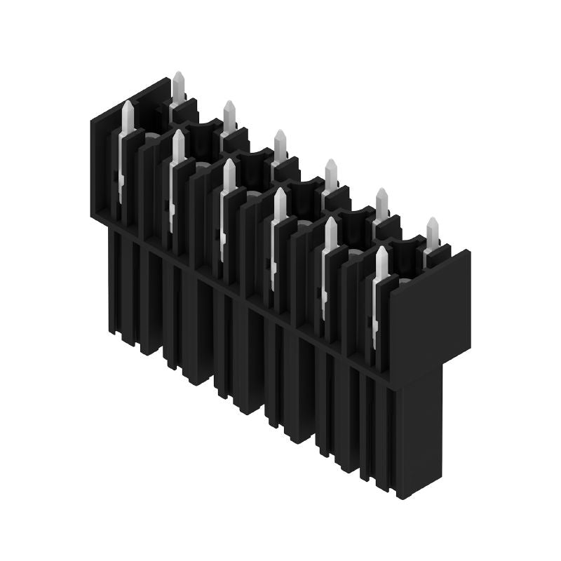 1928660000 - 7.62mm PCB Female Header Connector with 3.5mm Solder Pins (Pack of 50)