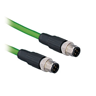 ZAV51R601 - 10m M12 4-Pin Connection Cable with Drag Chain Suitability