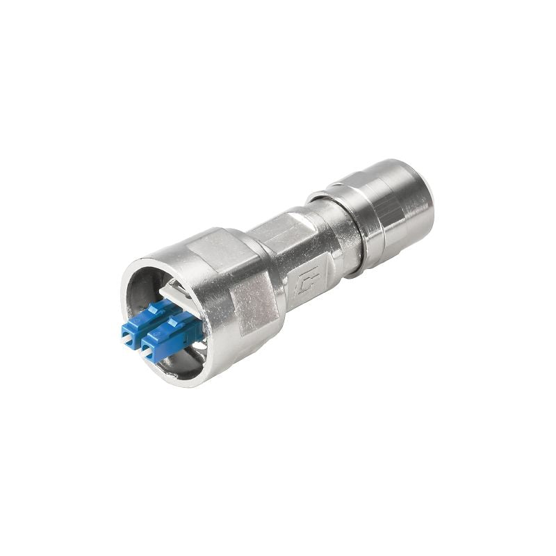 1963240000 - IP67 Rated LC-Duplex Fiber Optic Connector, Durable Zinc Build (Pack of 10)