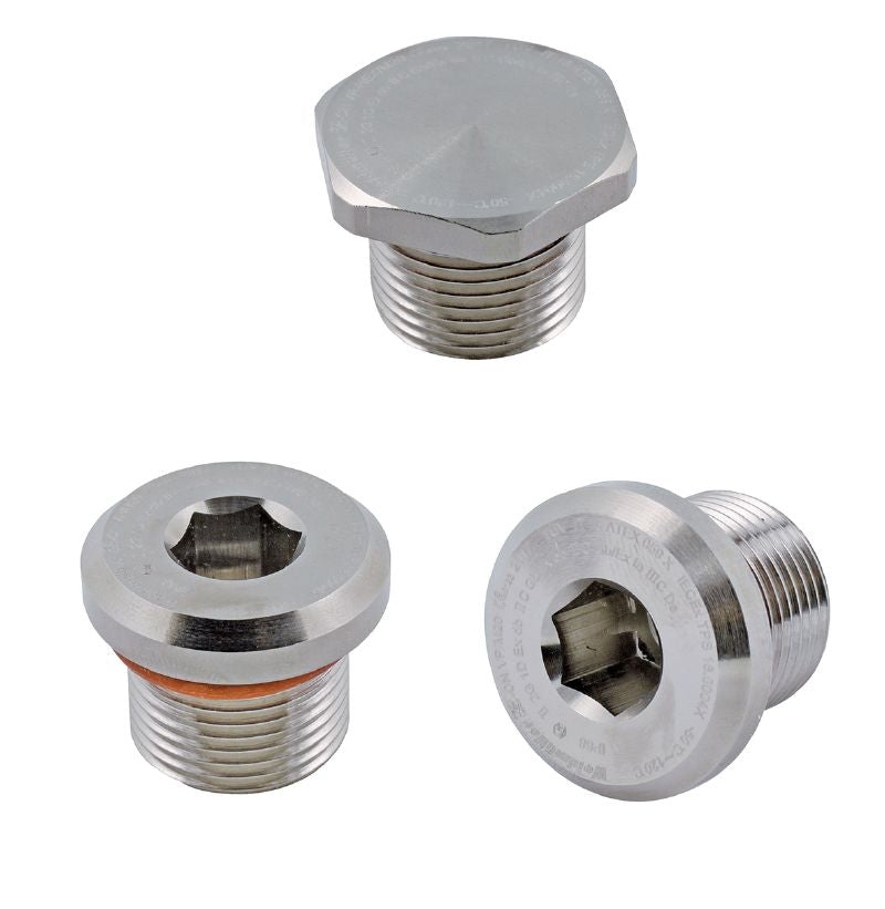1219030000 - M20 Hexagon Stainless Steel Blanking Plug, RoHS Compliant (Pack of 24)