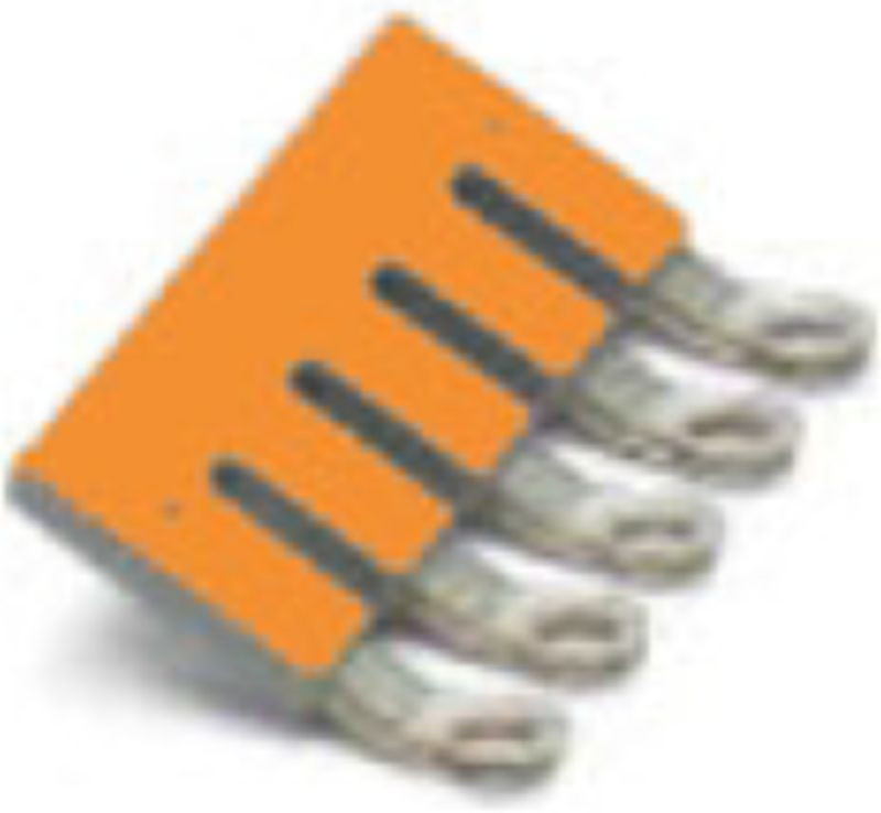 2550760000 - 51.5mm Orange Cross-Connector Terminal with 5 Poles (Pack of 10)