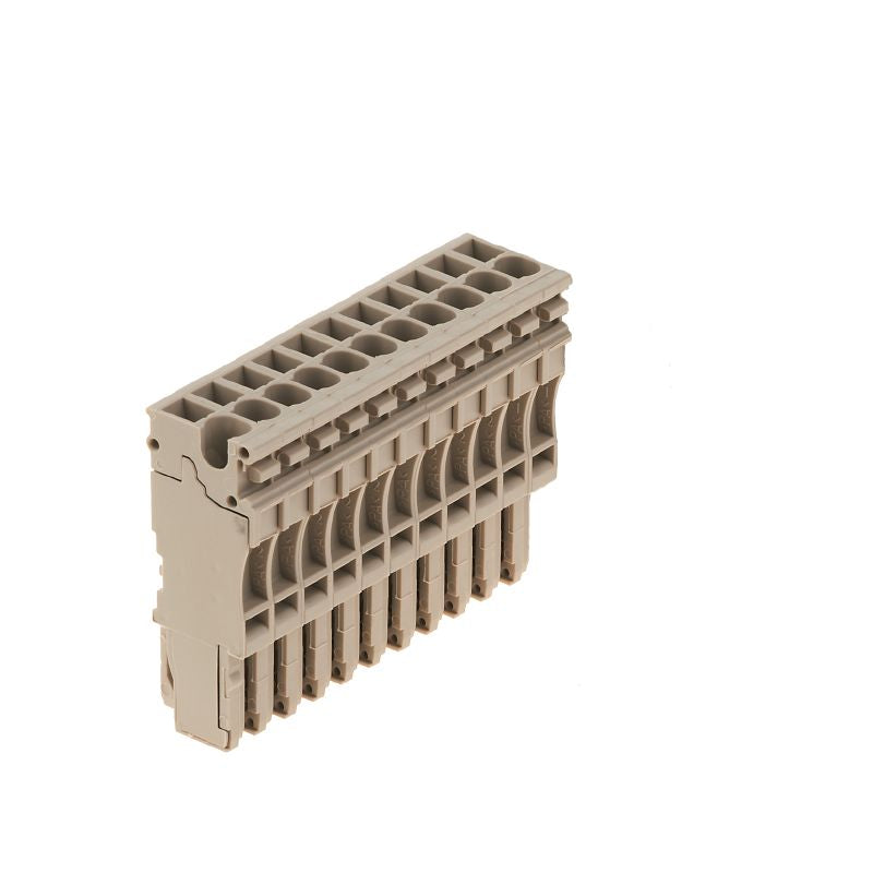 1815570000 - Dark Beige Plug-In Connector, 56.1mm Wide, RoHS Approved (Pack of 20)