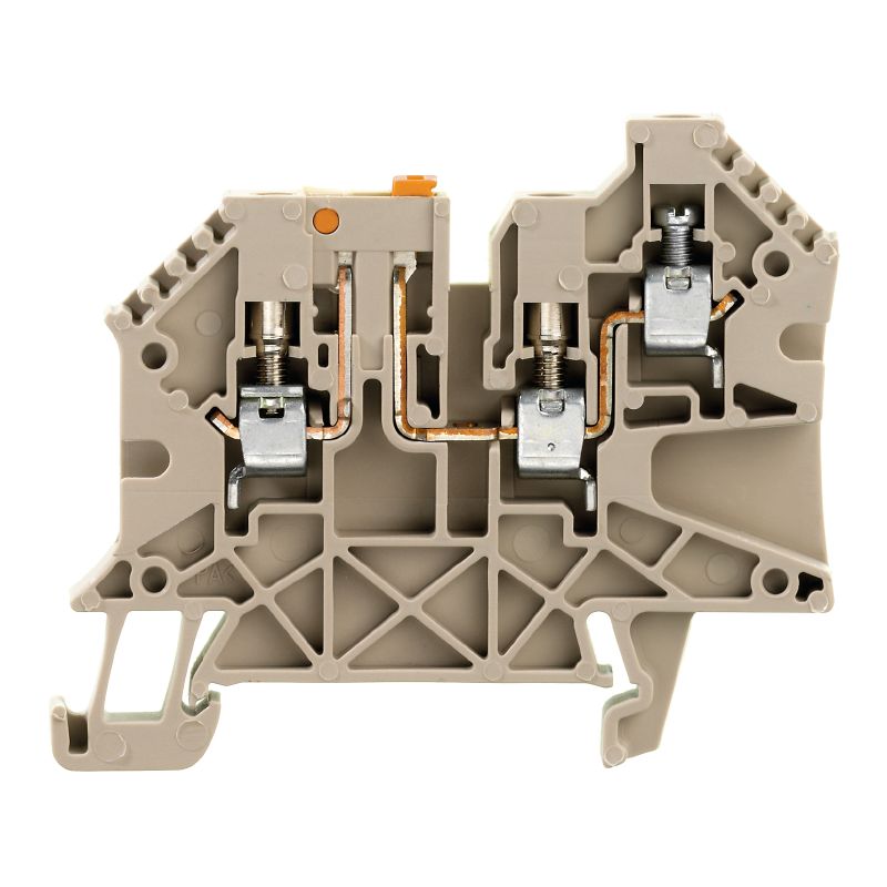 1905110000 - Dark Beige Test-Disconnect Terminal, 0.5-1.5 mm², 27A (Pack of 50)