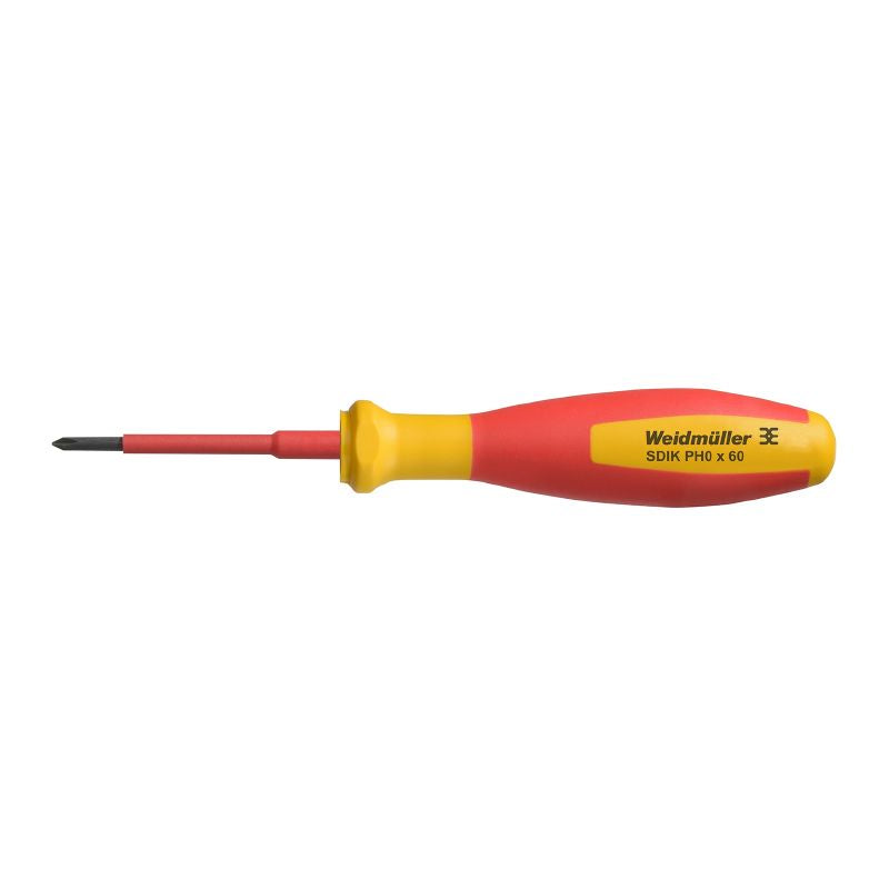2749880000 - VDE 60mm Phillips Screwdriver Size 0, Insulated for Safety