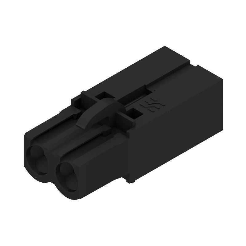 1711960000 - 2-Pole PCB Female Plug Connector for Crimp Connections (Pack of 100)