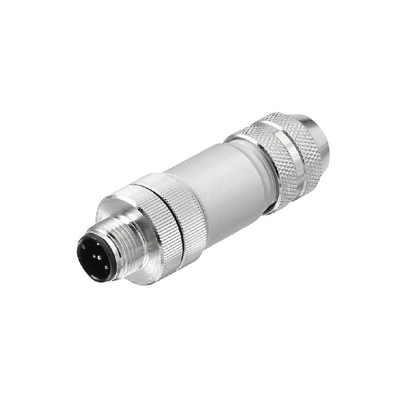 1784740000 - M12 Field Attachable Connector, Gold-Plated, IP67, 6-8mm Cables
