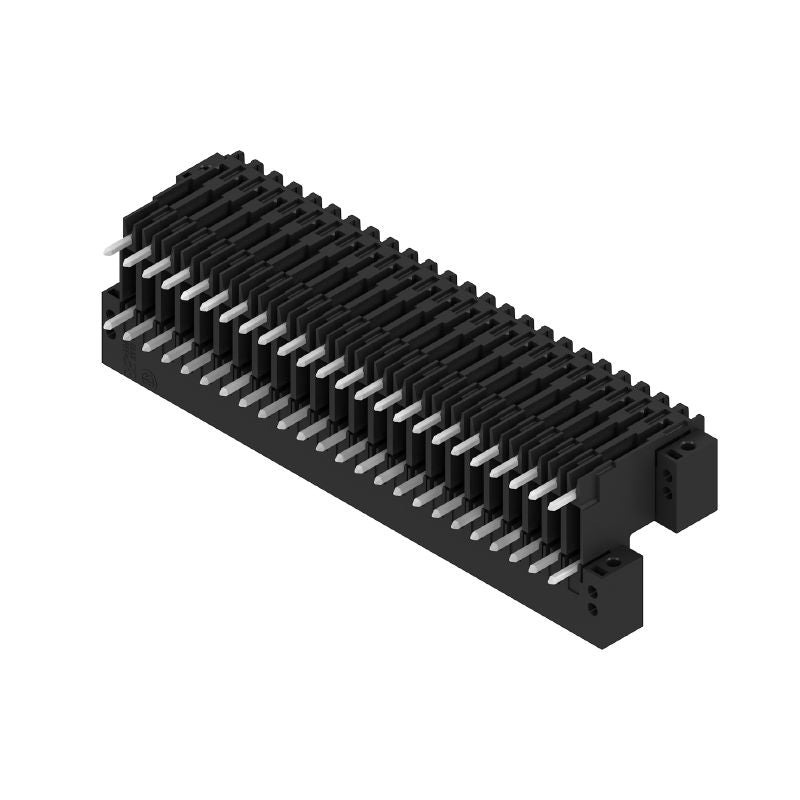 1643210000 - 3.5mm Flanged Male PCB Connector, 48 Poles, Black (Pack of 10)