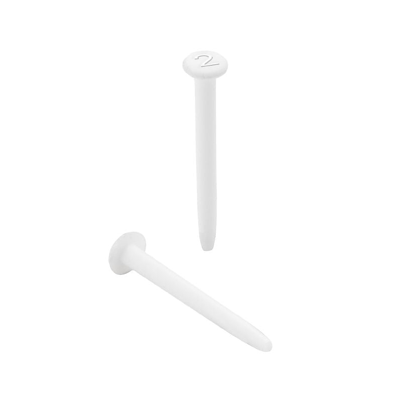 2652300000 - IP66 Rated White Polyamide Blind Plug, 12mm Dimensions (Pack of 25)